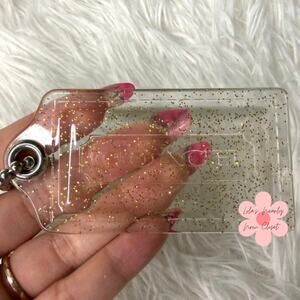 3" COACH Poppy Fob Bag Charm Hang tag Hangtag